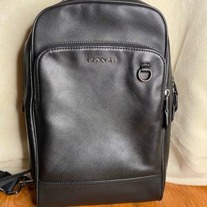 Authentic Coach sling backpack